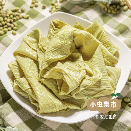 有机双青豆油豆皮 150g/盒 | 合作农友生产，来自河北承德，生产者：姚计峰 *【公平贸易农人定价】 商品图10