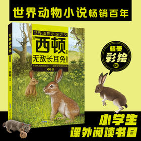 无敌长耳兔（注音）[加]西顿/ 原著fb安韶编/安徽少年儿童出版社 外国文学/动物小说