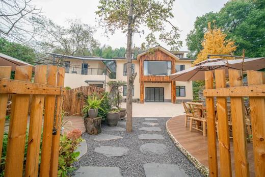 【彭州-396号院】8房泳池小院，暖气、机麻、烧烤、K歌、烤全羊、下午茶，海窝子古镇旁的休闲小院，放烟花~ cw 商品图2