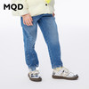 【秒】【冬款清仓】【MQD】女童冬季时尚潮酷直筒休闲牛仔长裤 商品缩略图1