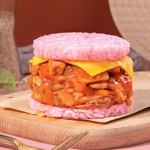 乐肴居照烧鸡排米汉堡饭团加热即食早餐半成品速食 商品图3