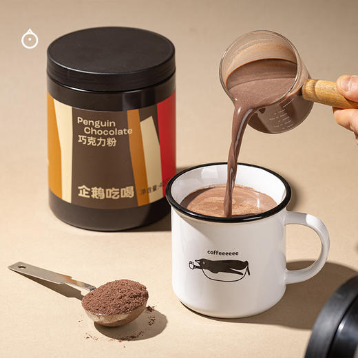 企鹅吃喝|巧克力粉400g 70%可可含量 可可粉x可可液块拼配 香浓丝滑细腻 商品图1