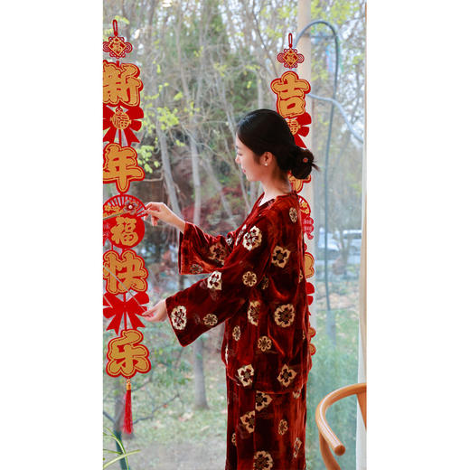 【抖音专属】岁岁平安•新中式上衣（24808200朱樱设计师） 商品图2