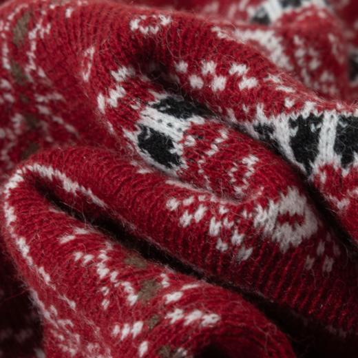 【5天左右发货】Grace&Glam 复古费尔岛花纹混纺毛衣开衫 商品图5