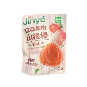金晔 QQ果肉山楂棒（水蜜桃味） 76g/包