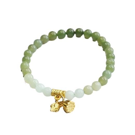 和田玉渐变手串【配礼品袋】 商品图5