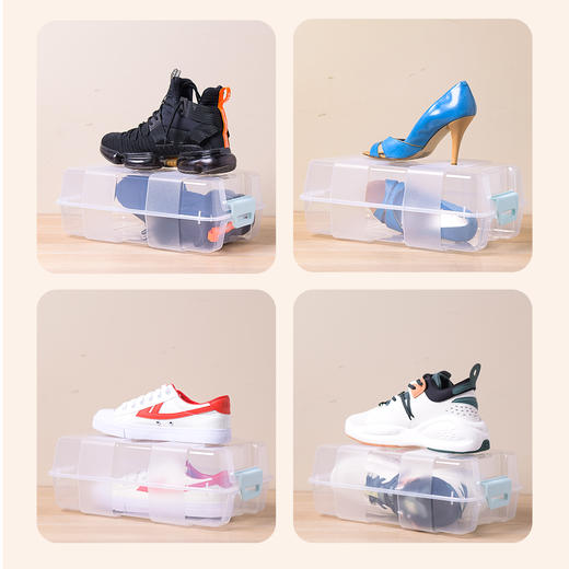 禧天龙鞋靴收纳箱翻盖鞋盒 商品图2