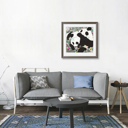 吴冠中|《熊猫》—— 丝网版（盖章） 商品图2