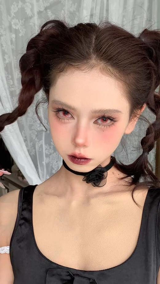 Hot girls（Hotgirl） 半年抛  玻璃心 直径14.5mm着色14.0mm 商品图0