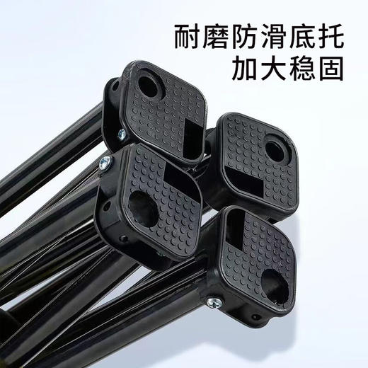 美穗吉家 户外折叠椅 黑色 大号 商品图3