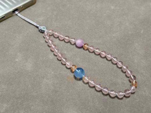 粉晶多宝手机挂件 商品图0