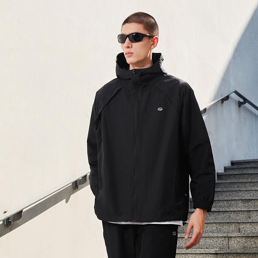 有志者UZIS户外休闲运动外套男轻薄防风透气2025新款美式风衣【逸风】 商品图1