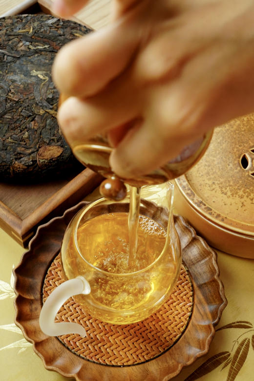 【2005年冰岛古树黄金叶】十九年陈老黄金叶 商品图7