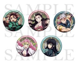 鬼灭之刃 上弦集结锻刀村 吧唧 徽章 全5种 谷子