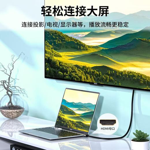 晶华HDMI2.0版高清线电脑电视显示器连接线3米 商品图1