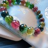 9mm-10mm单圈老矿彩虹碧玺手串 商品缩略图3