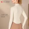 时尚坑条螺纹瑜伽服运动开衫精致立领修身显瘦DY66136# 商品缩略图9