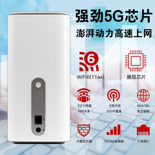 【5G无线路由器】CPE直播办公家用5G路由器【内置8天线】 商品图3