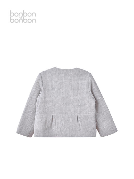 无领毛呢外套 商品图1