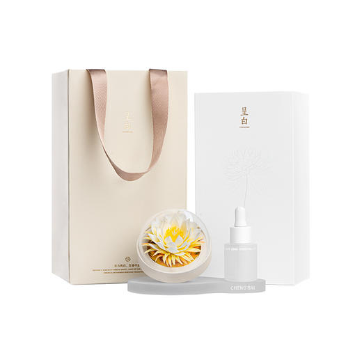 呈白 【昙花】非遗瓷花香薰礼盒香氛礼物 商品图5
