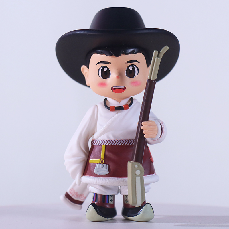 藏族元素潮玩手办 小嘎玛