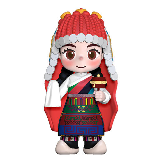 藏族元素潮玩手办 小达娃 商品图4