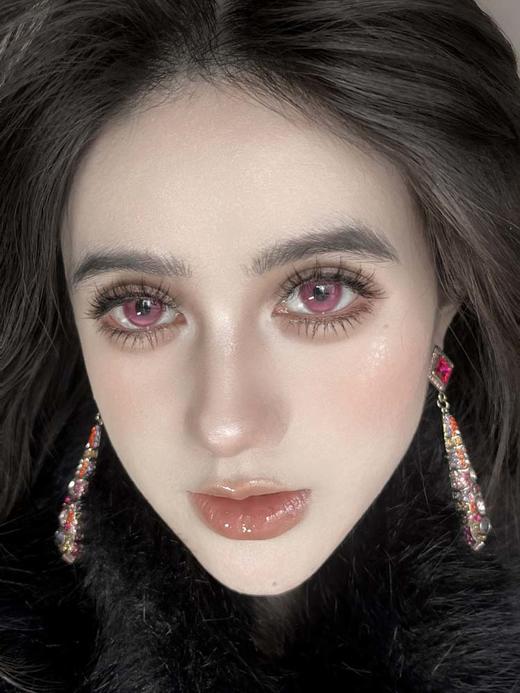 Hot girls（Hotgirl） 半年抛  沉夜梅子  直径14.2mm着色13.6mm 商品图1