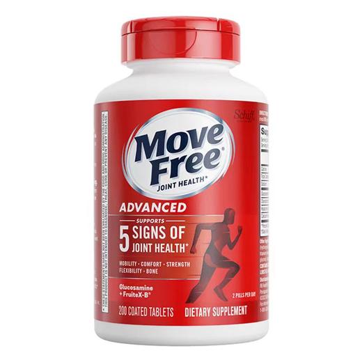 Move Free益节 氨糖软骨素钙片 维骨力 红瓶200粒 商品图0