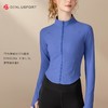 时尚坑条螺纹瑜伽服运动开衫精致立领修身显瘦DY66136# 商品缩略图10