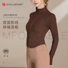 时尚坑条螺纹瑜伽服运动开衫精致立领修身显瘦DY66136# 商品缩略图3