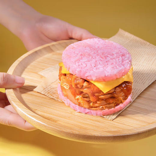 乐肴居照烧鸡排米汉堡饭团加热即食早餐半成品速食 商品图4