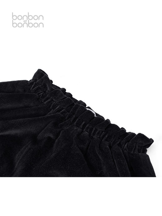 经典丝绒花苞裤 商品图4