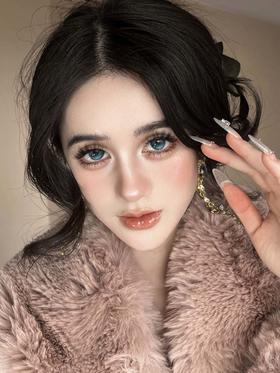 Hot girls（Hotgirl） 半年抛  蔚海蓝光  直径14.2mm着色13.6mm