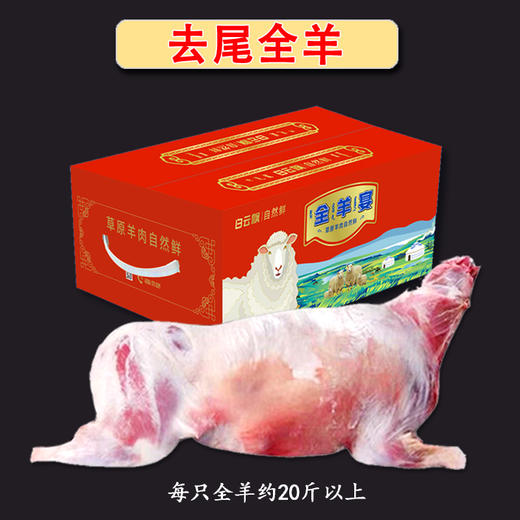 白云飘 去尾全羊大礼包22.5斤 商品图1