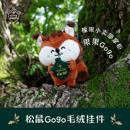 【译森文创】松鼠gogo毛绒公仔 商品图5