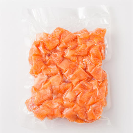 s【送芥末酱油】新疆三文鱼肉丁 国产虹鳟三文鱼 优质鱼肉 营养新鲜 新疆海鲜 商品图3