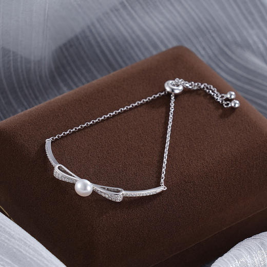 子佩集S925银珍珠手链【LM0147-XF】纯银珍珠2412 商品图6