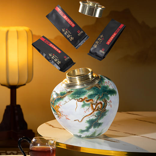 八马信记号 | 普洱生茶 2025生肖罐 金蛇献瑞普洱茶 C1536 商品图2