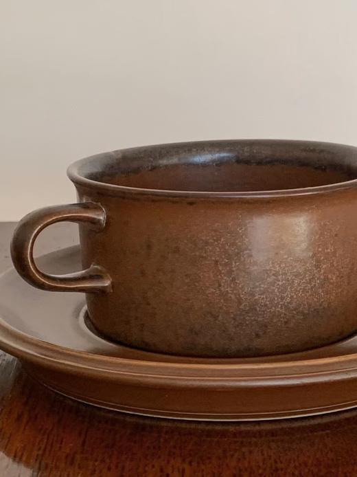 芬兰Arabia Ruska宽口咖啡杯碟 商品图2