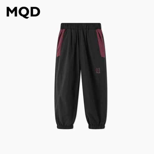 【秒3】【MQD】男童冬季加绒保暖舒适三防休闲针织长裤 商品图4