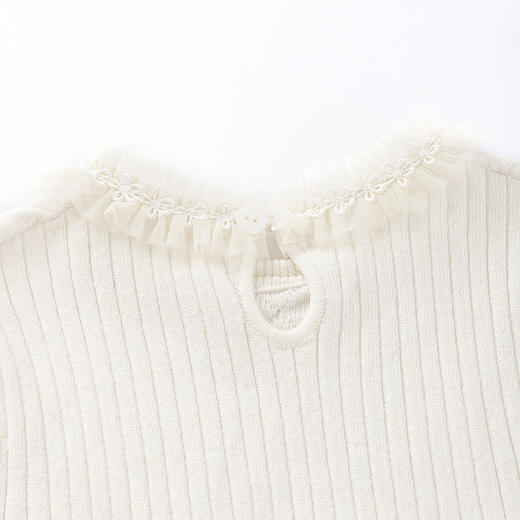 【秒】【MQD】女童冬季柔软舒适立领打底半高领针织衫 商品图12