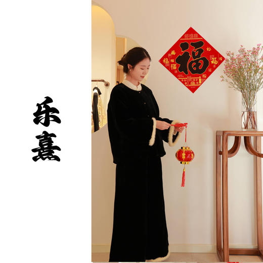 【抖音专属】乐熹•A版棉阔腿裤（24809168瑾瑜高定款） 商品图0