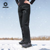 积能秋冬跑步运动软壳裤男女情侣透气直筒户外休闲运动长裤 商品缩略图4