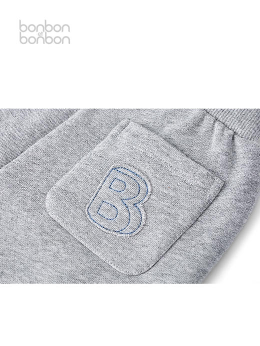 亨利领贴布绣卫衣套装 商品图4