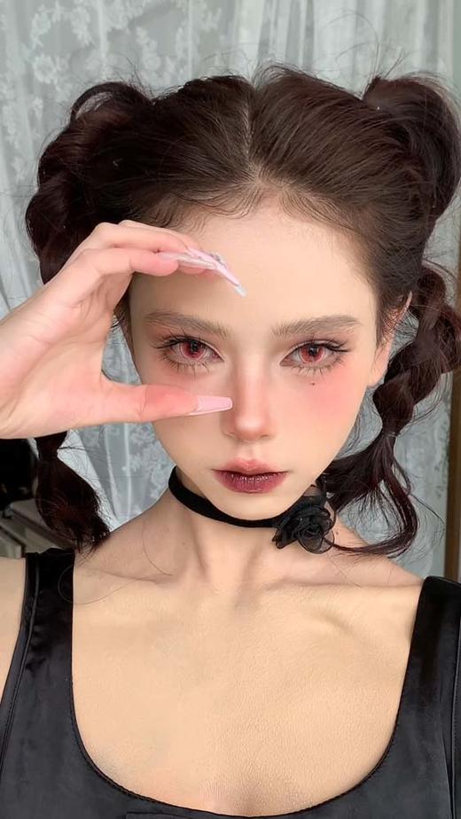 Hot girls（Hotgirl） 半年抛  玻璃心 直径14.5mm着色14.0mm 商品图2