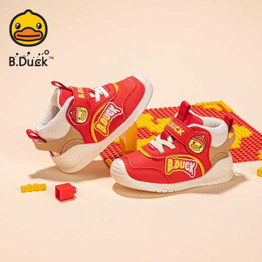 B.DUCK小黄鸭童鞋冬季男童学步鞋22-28 B5586969 商品图0