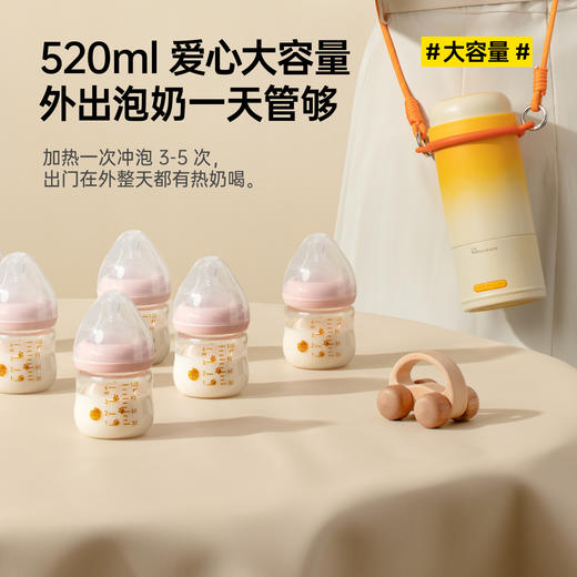 Mamahome便携式烧水壶恒温壶保温杯外出冲奶调奶器PF02 商品图4