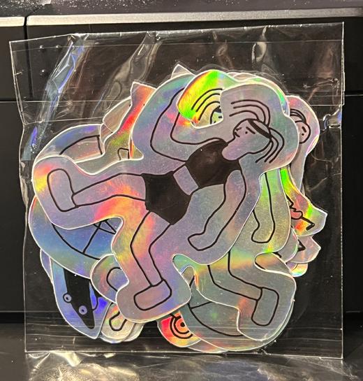 Diandian丨镭射贴纸 商品图0