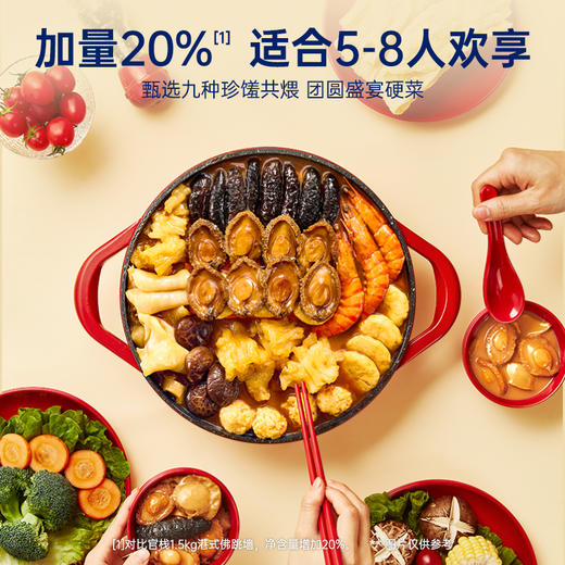 【私信门店顾问享专属折扣】官栈鲍汁佛跳墙花胶料理（1.8kg/盒） 商品图4