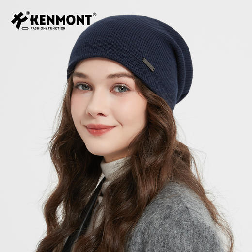卡蒙秋冬绵羊毛气质后托针织帽KM-9453 商品图4